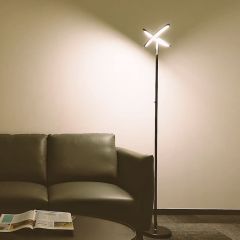 LED Butterfly Dimmable Floor Lamp for Living Room, 70”Tall Standing Lamps with Remote Control & Touch, 3000K-5000K 24W