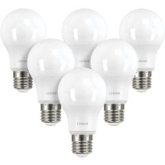 6-Pack E27 Edison Screw LED Bulbs 2700K Warm White Dimmable Led Lights Energy-saving Lamps 9W (50W Equivalent)